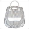 grey canvas stripe